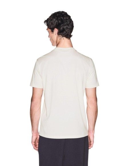 Armani Exchange t-shirt homme blanc uni coton | ChoixMode
