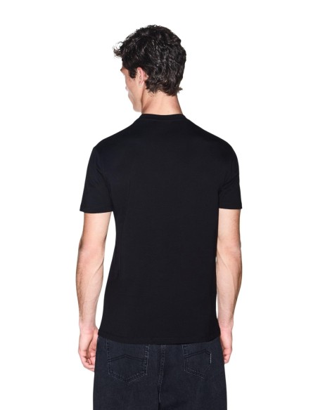 Armani Exchange t-shirt homme noir imprimé Turquie | ChoixMode