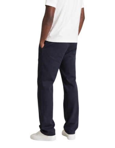 Armani Exchange pantalon homme bleu fermeture crochet | ChoixMode