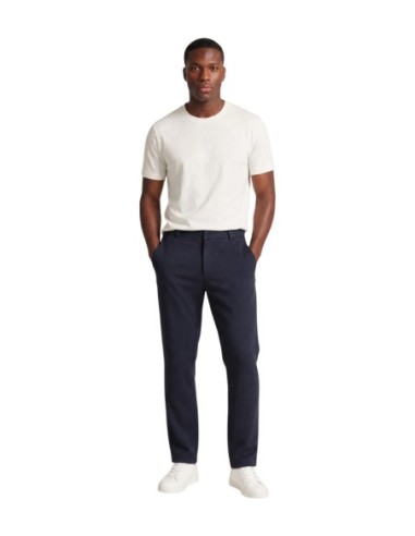 Armani Exchange pantalon homme bleu fermeture crochet | ChoixMode