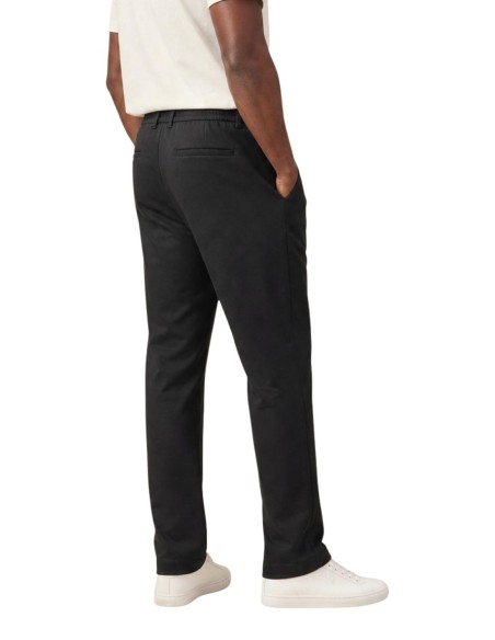 Armani Exchange pantalon homme noir fermeture crochet | ChoixMode
