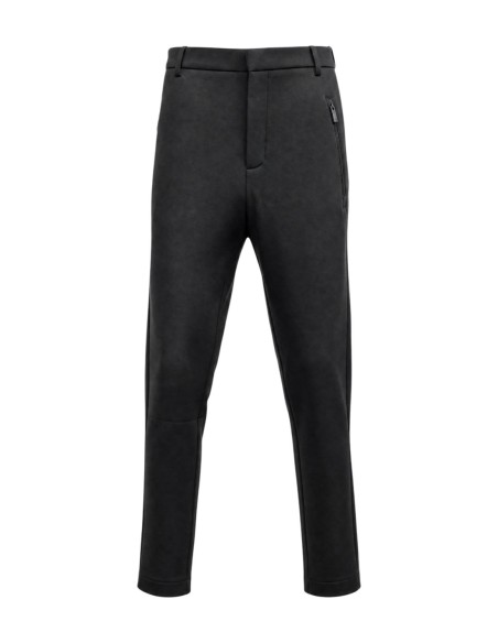 Armani Exchange pantalon homme noir fermeture crochet | ChoixMode