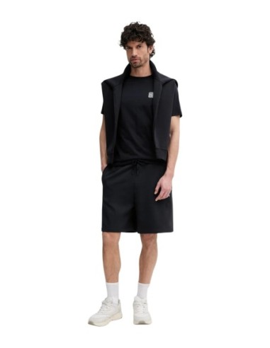 Armani Exchange sweat homme noir zippé col montant | ChoixMode