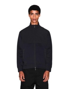 Armani Exchange sweat homme noir poches latérales | ChoixMode
