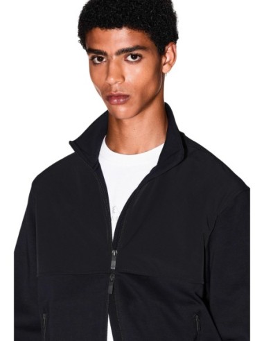 Armani Exchange sweat homme noir poches latérales | ChoixMode