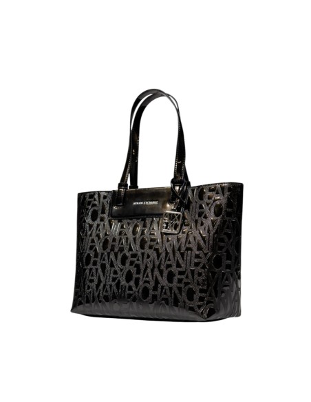 Armani Exchange sac à main femme noir imprimé | ChoixMode
