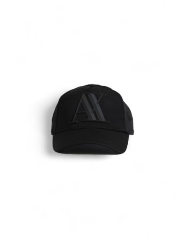 Armani Exchange casquette homme noire boucle | ChoixMode