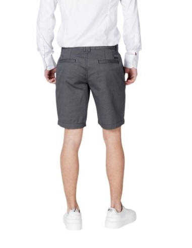 Armani Exchange bermuda homme bleu coton stretch | ChoixMode