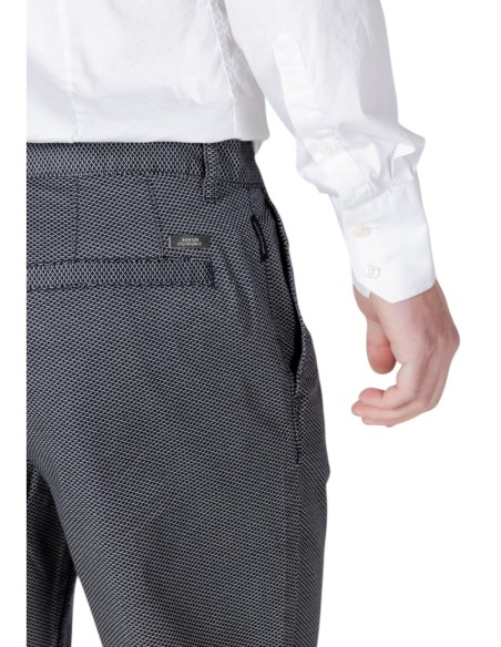 Armani Exchange bermuda homme bleu coton stretch | ChoixMode