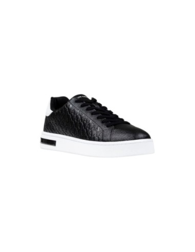 Armani Exchange baskets homme noires monochromes | ChoixMode