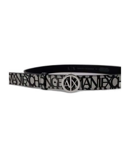 Armani Exchange ceinture femme grise imprimée | ChoixMode