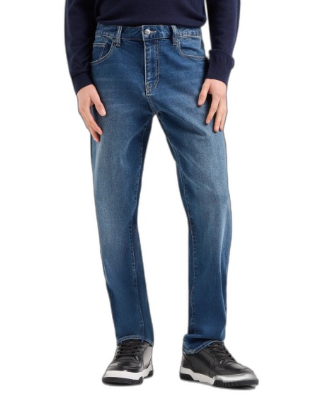 Armani Exchange jean homme bleu coton stretch | ChoixMode