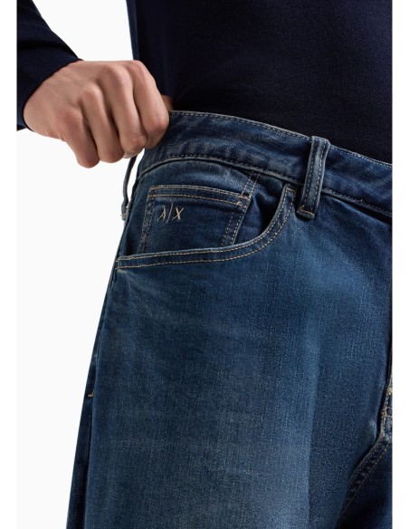 Armani Exchange jean homme bleu coton stretch | ChoixMode