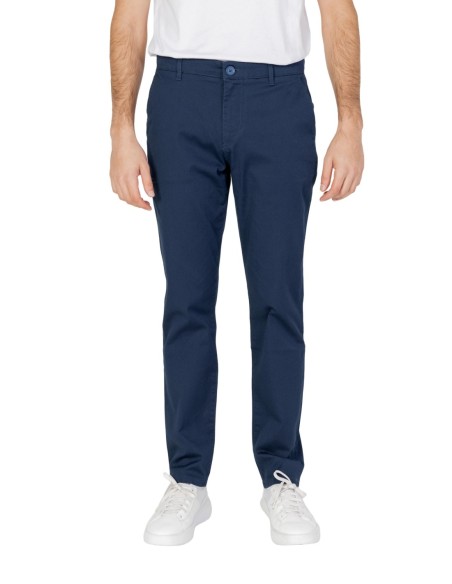 Armani Exchange pantalon homme bleu stretch | ChoixMode