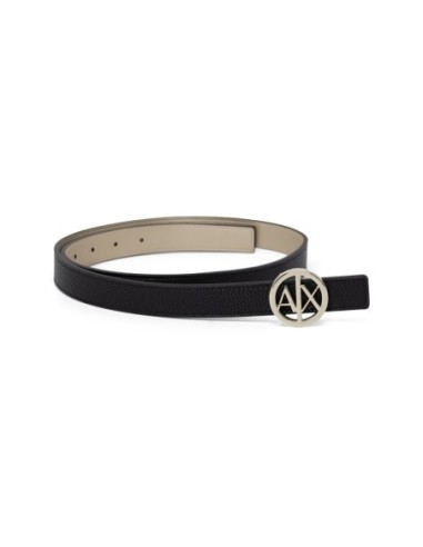 Armani Exchange ceinture femme dorée boucle | ChoixMode