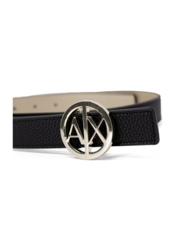 Armani Exchange ceinture femme dorée boucle | ChoixMode