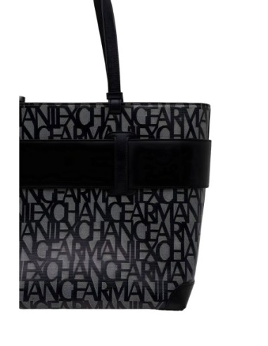 Armani Exchange sac femme noir imprimé zippé | ChoixMode