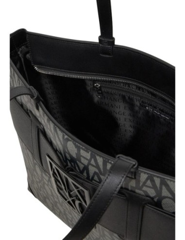 Armani Exchange sac femme noir imprimé zippé | ChoixMode