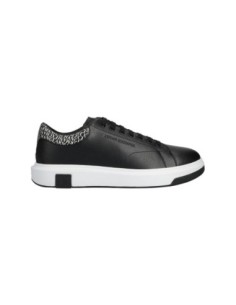 Armani Exchange baskets homme noires cuir | ChoixMode