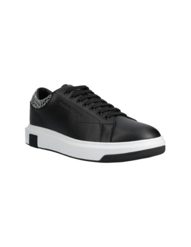 Armani Exchange baskets homme noires cuir | ChoixMode