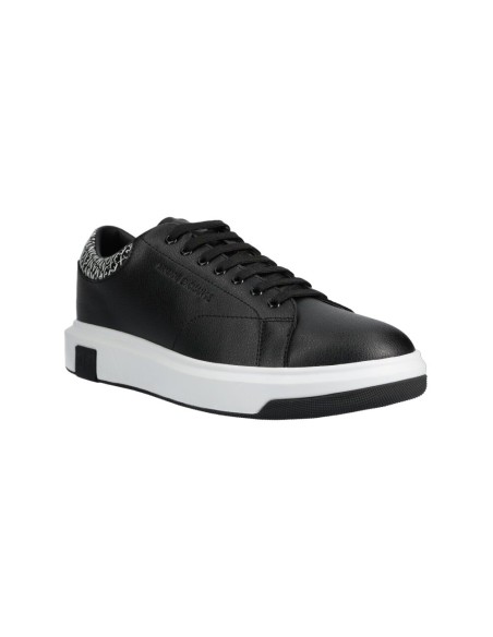 Armani Exchange baskets homme noires cuir | ChoixMode