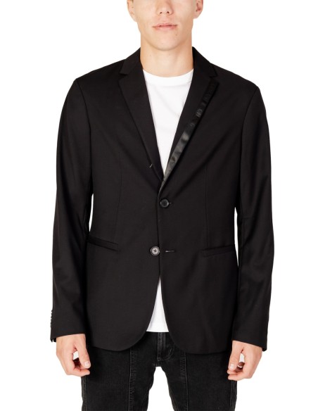 Armani Exchange veste homme noire revers | ChoixMode