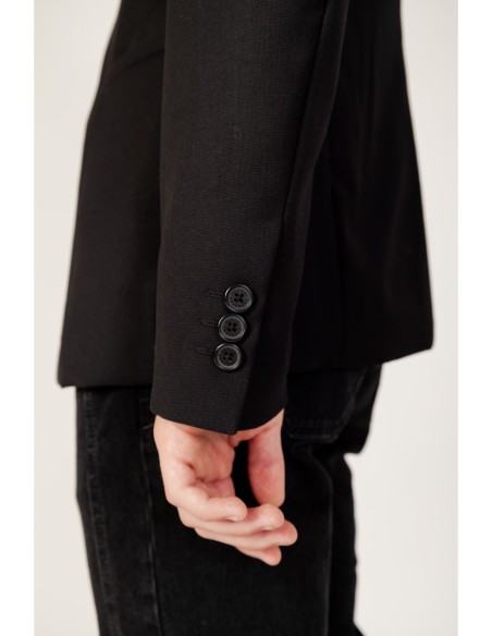 Armani Exchange veste homme noire revers | ChoixMode