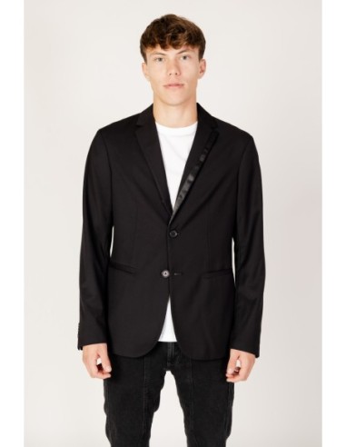 Armani Exchange veste homme noire revers | ChoixMode