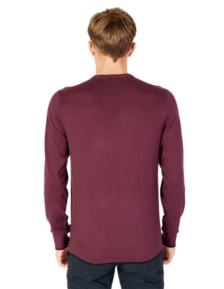 Armani Exchange pull homme violet coton cachemire | ChoixMode