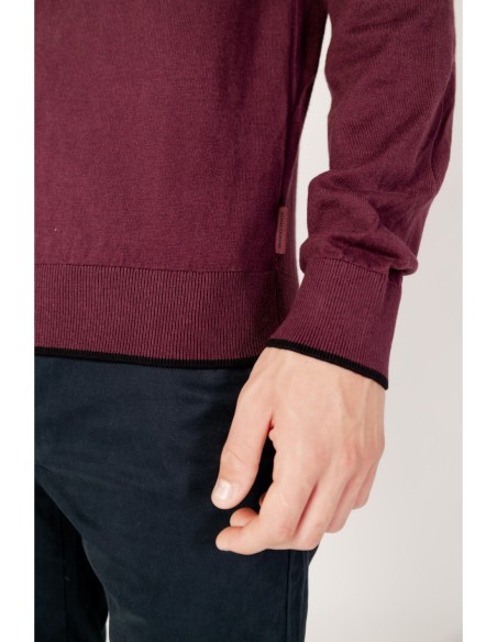 Armani Exchange pull homme violet coton cachemire | ChoixMode