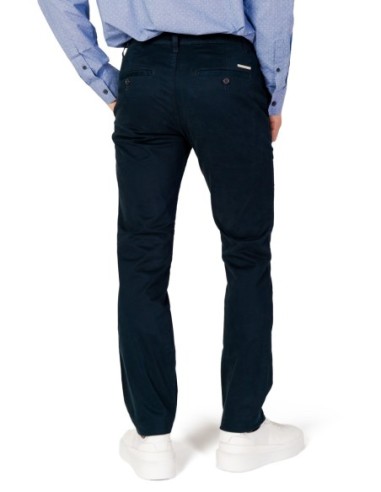 Armani Exchange pantalon homme bleu coton stretch | ChoixMode