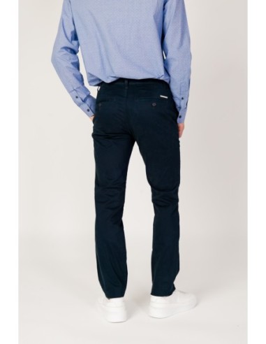 Armani Exchange pantalon homme bleu coton stretch | ChoixMode
