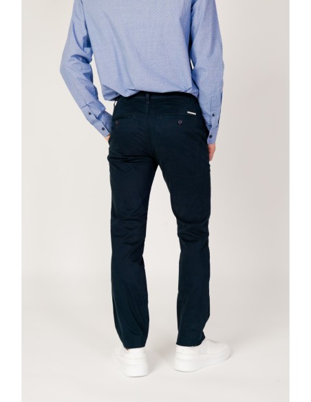 Armani Exchange pantalon homme bleu coton stretch | ChoixMode