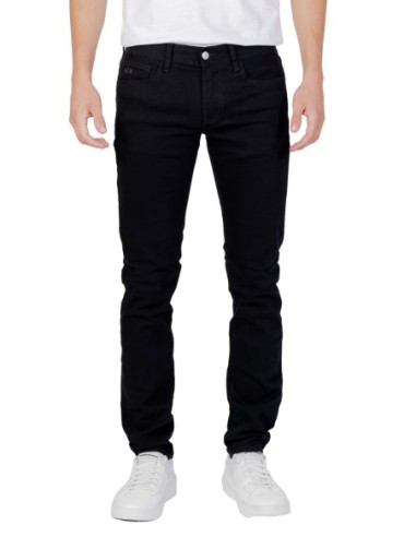 Armani Exchange jean homme noir coton stretch | ChoixMode