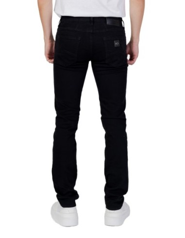 Armani Exchange jean homme noir coton stretch | ChoixMode
