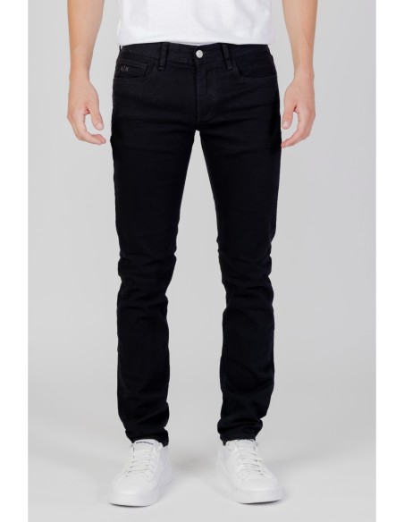 Armani Exchange jean homme noir coton stretch | ChoixMode