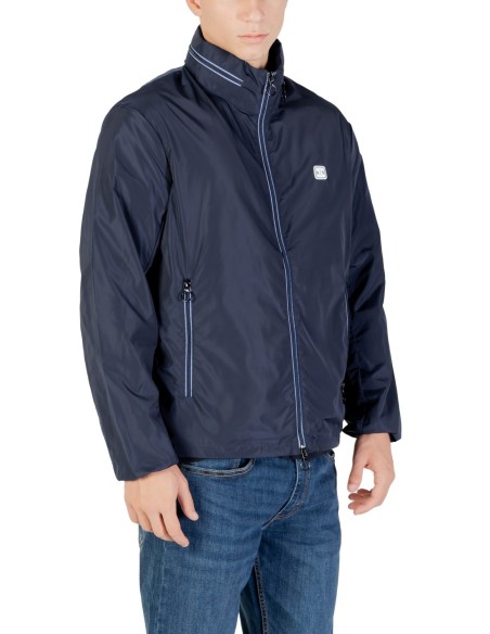 Armani Exchange veste homme bleue zippée | ChoixMode
