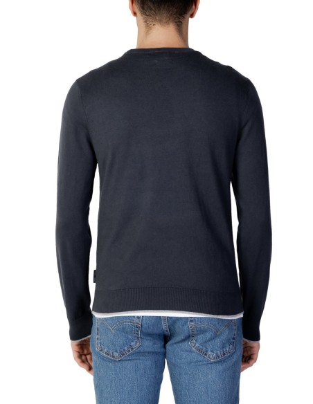 Armani Exchange pull homme gris coton cachemire | ChoixMode