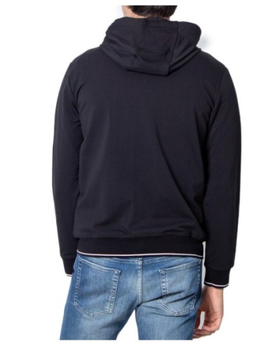 Armani Exchange sweat homme noir zippé stretch | ChoixMode