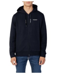 Armani Exchange sweat zippé homme noir coton | ChoixMode