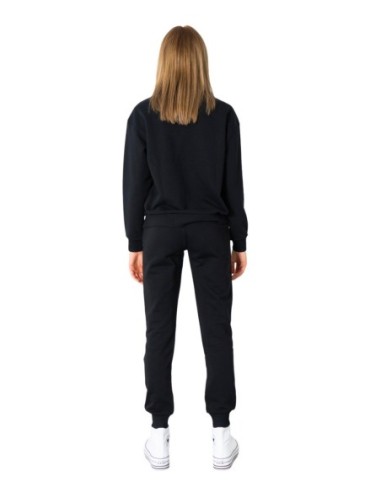 Armani Exchange pantalon femme noir coton mélangé | ChoixMode