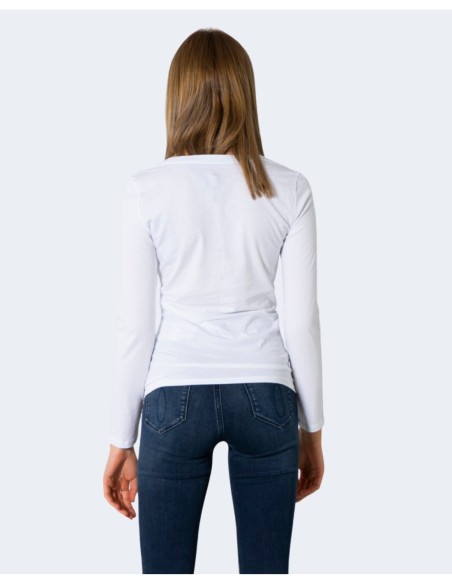 Armani Exchange t-shirt femme blanc manches longues | ChoixMode
