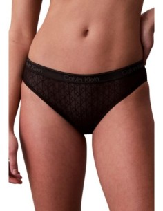 Calvin Klein Jeans bikini femme noir stretch | ChoixMode