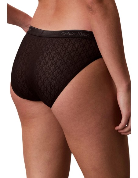 Calvin Klein Jeans bikini femme noir stretch | ChoixMode