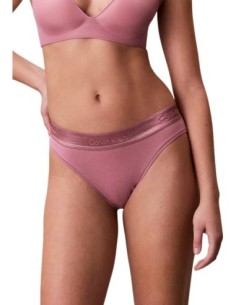 Calvin Klein Jeans bikini femme lilas extensible | ChoixMode