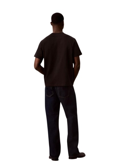Calvin Klein Jeans t-shirt homme noir imprimé | ChoixMode