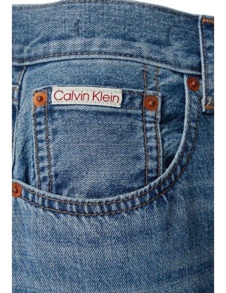 Calvin Klein Jeans jean femme bleu coton | ChoixMode