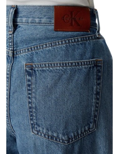 Calvin Klein Jeans jean femme bleu coton | ChoixMode