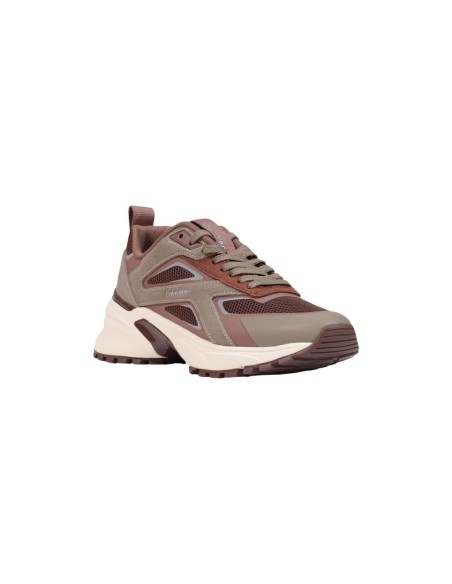 Calvin Klein baskets femme marron géométriques | ChoixMode