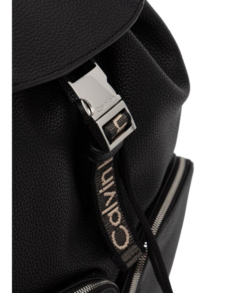Calvin Klein sac à dos femme noir zippé | ChoixMode